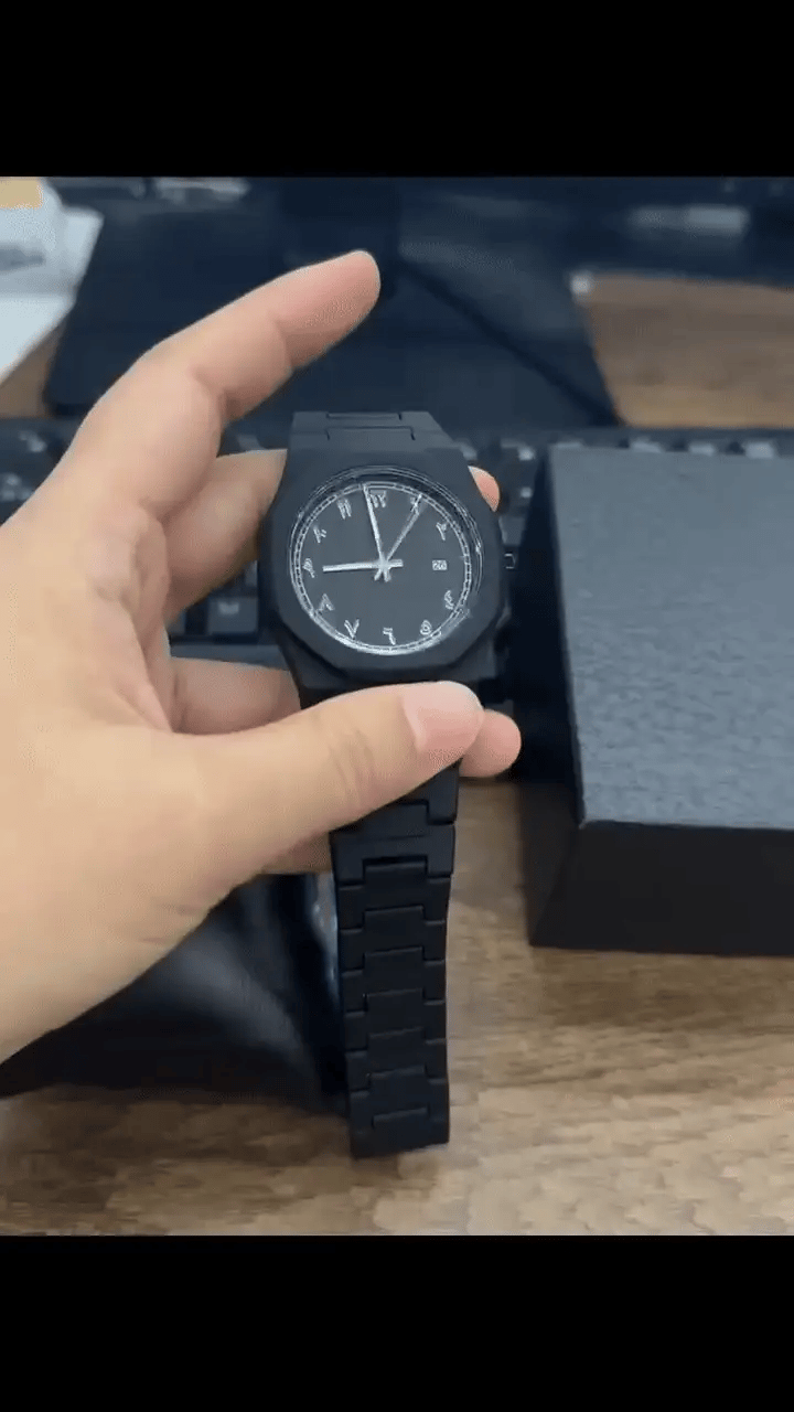 Stainless Steel Arabic Watch - Arazalabllc