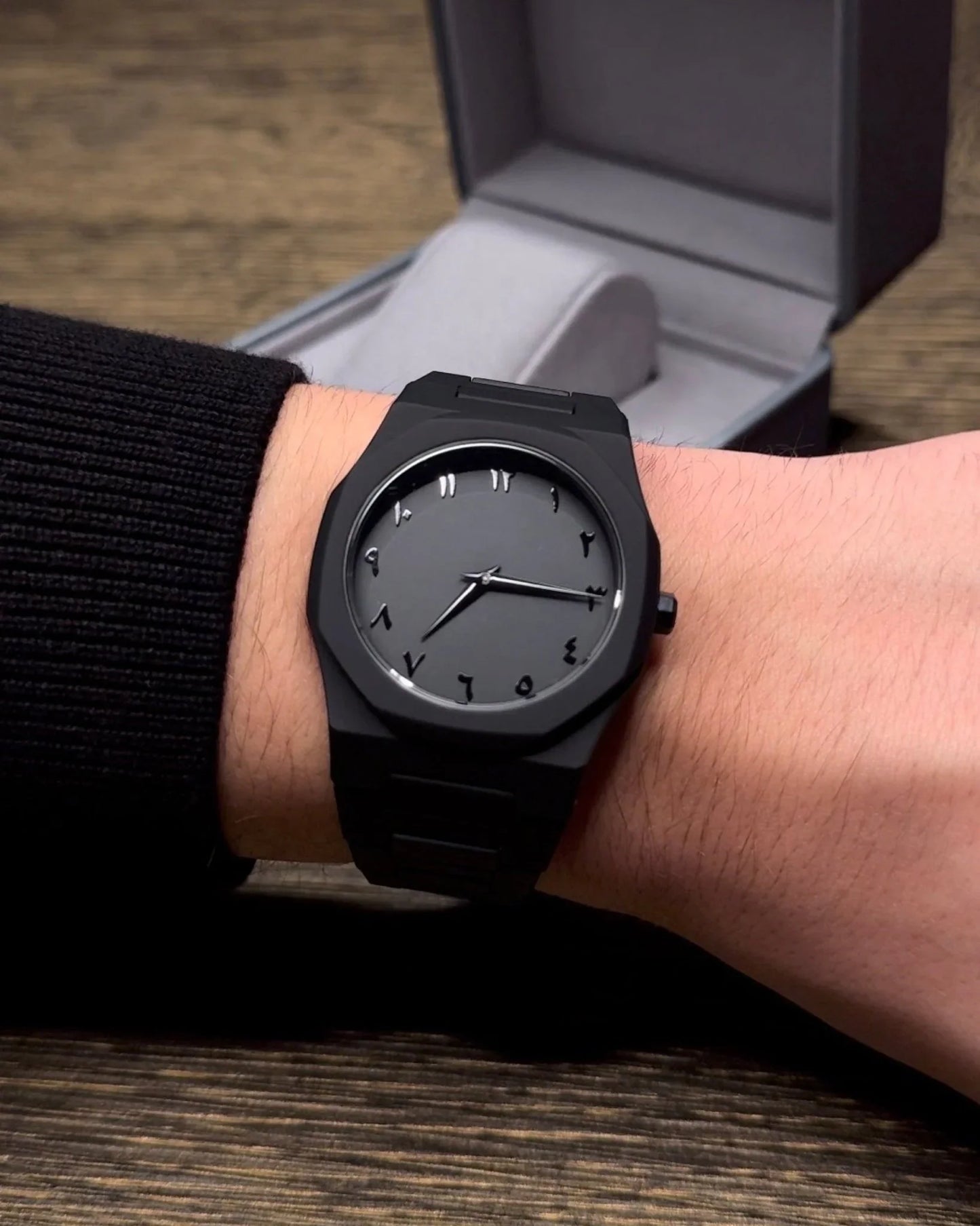 Stainless Steel Arabic Watch - Arazalabllc