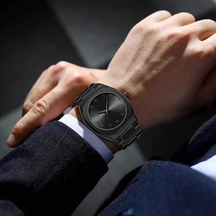 Stainless Steel Arabic Watch - Arazalabllc