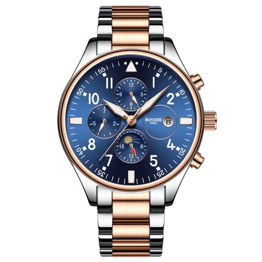 Automatic Mechanical Watch Steel Belt - Arazalabllc