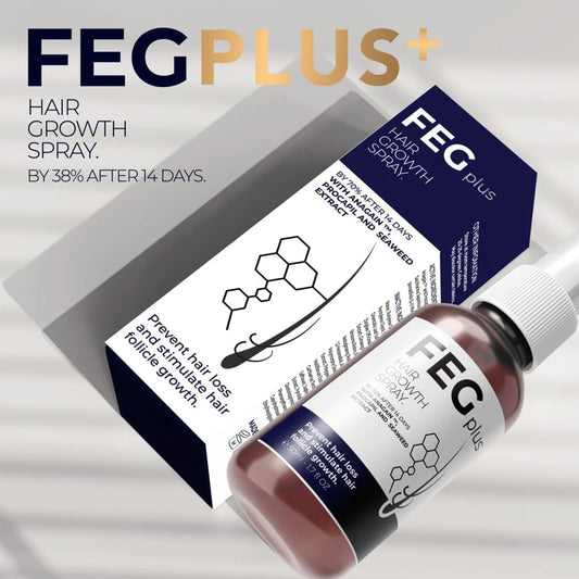 🔥 FEG Hair Growth Spray PLUS – Fast Hair Regrowth Solution for Men & Women - Arazalabllc